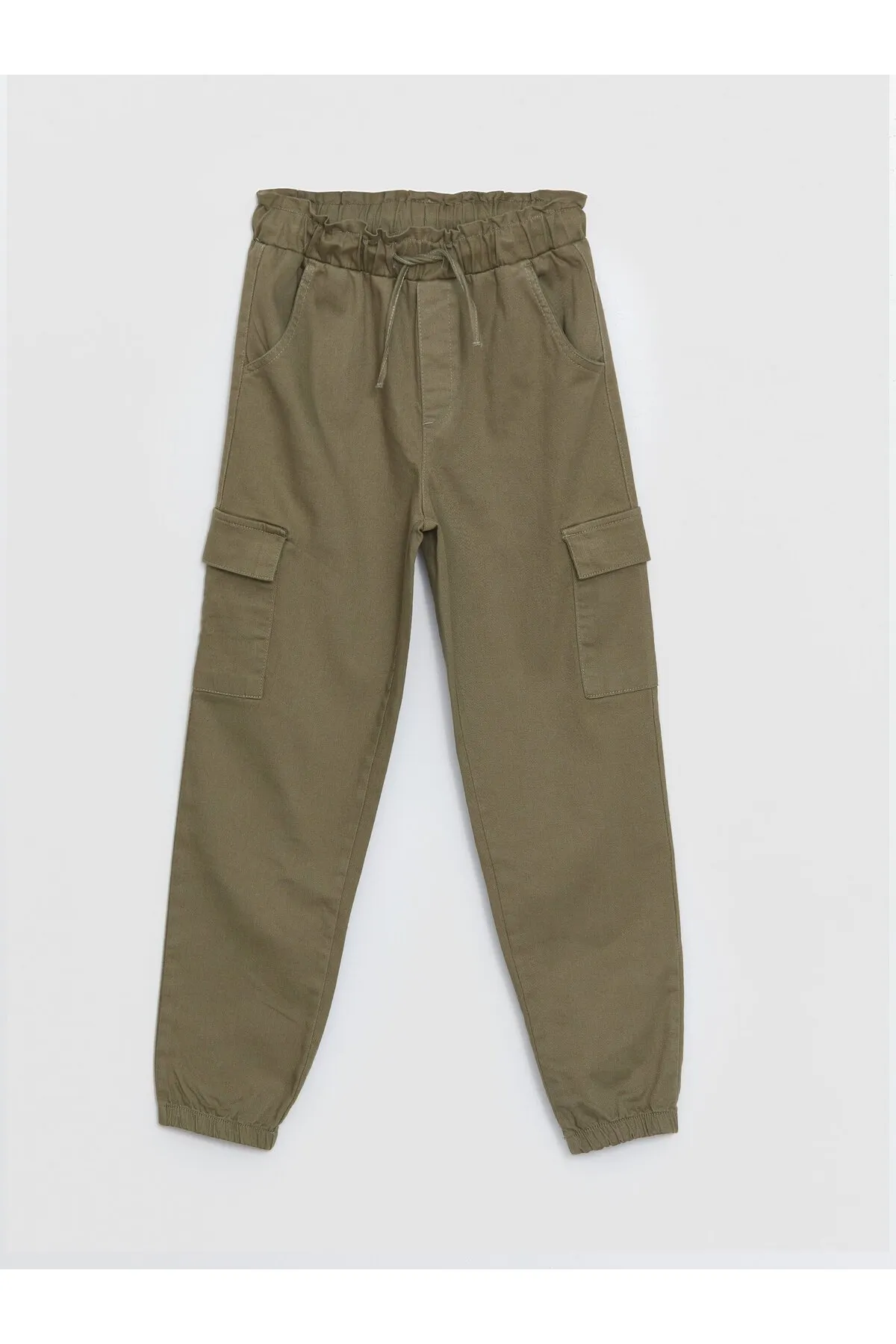 Cargo Pants with Elastic Waist